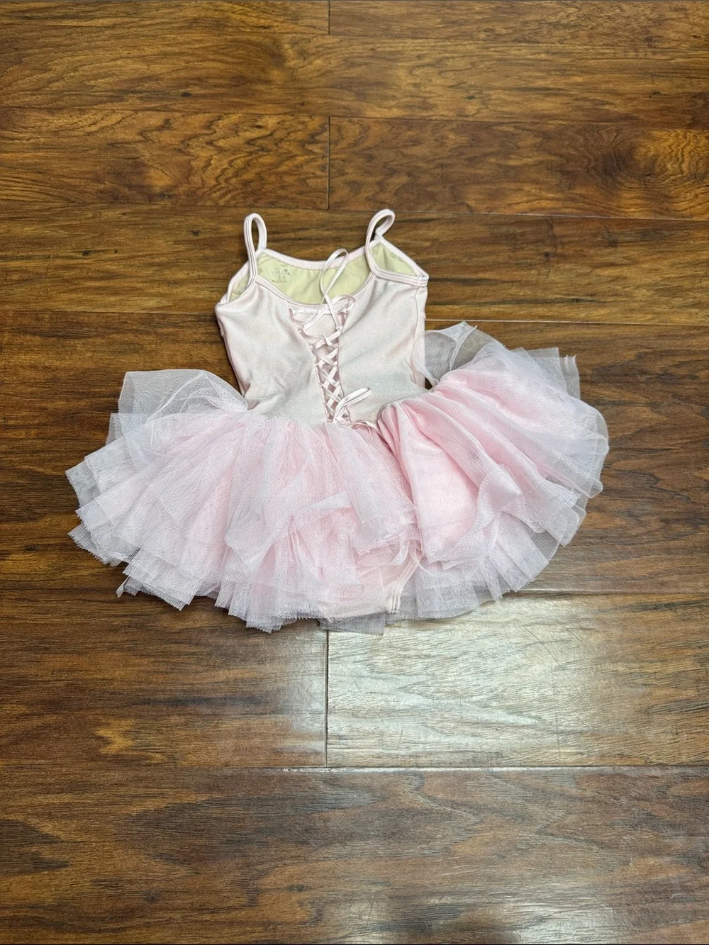 Mirella Light Pink Tulle Ballet Tutu Dress with Sparkle Accents